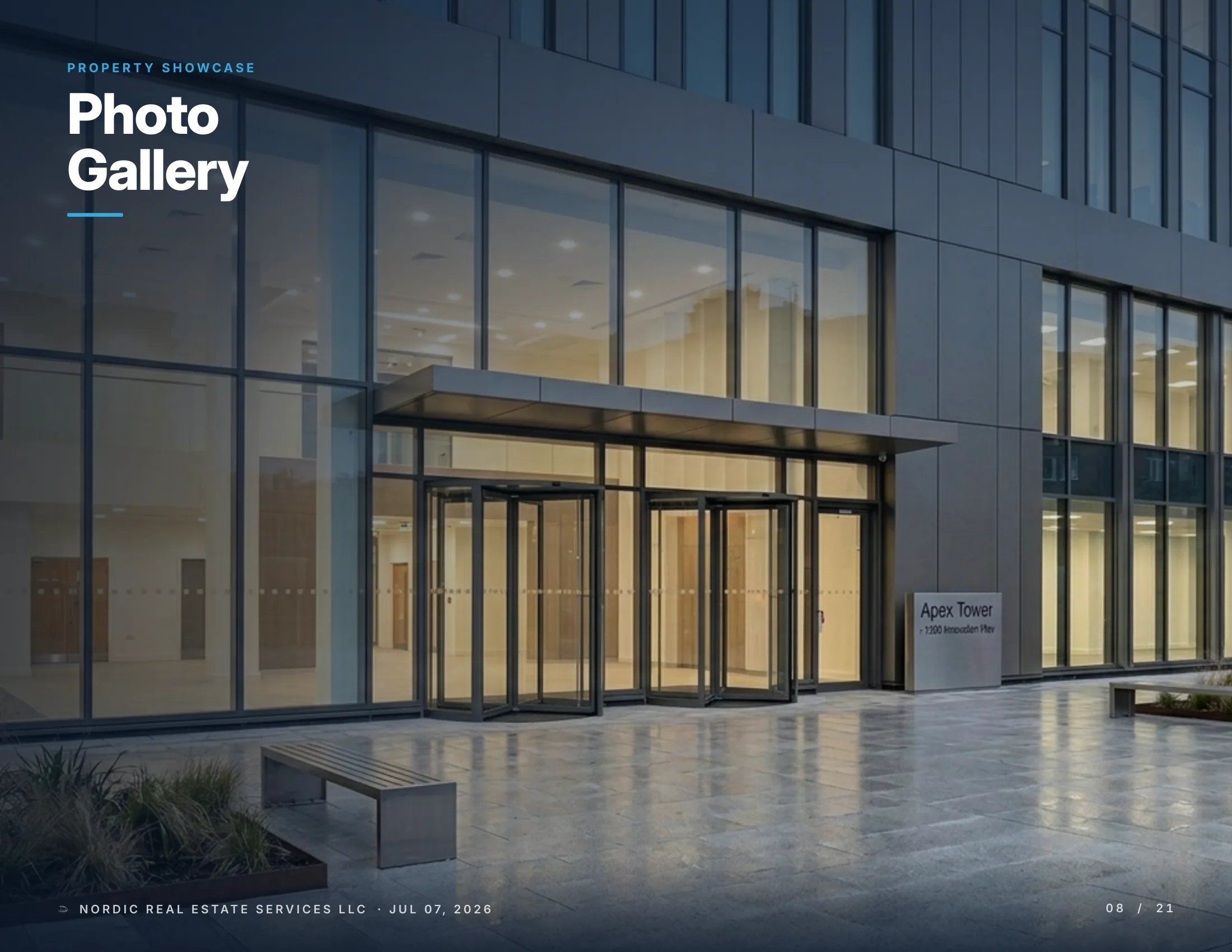 Innovation Plaza offering memorandum example 8 of 21, generated by Solsten CRE